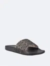 Calvin Klein Men's Men's Alva Slide Sandal In Black
