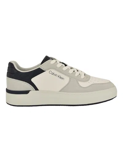 Calvin Klein Men's Men's Brayton Sneaker In White