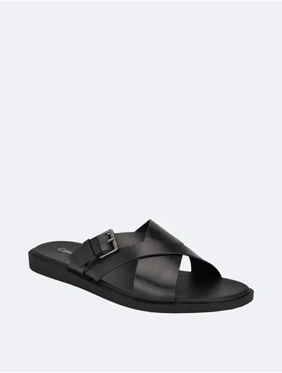 Calvin Klein Elon Sandal In Black