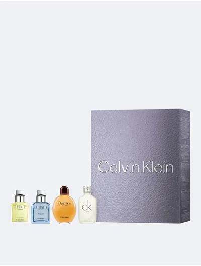 Calvin Klein Men's Men's Fragrance Coffret Gift Set In White