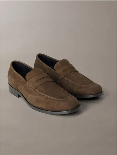 Calvin Klein Men's Men's Gerne Dress Loafer In Brown