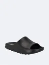 Calvin Klein Olin Slide Sandal In Dark Grey