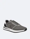 Calvin Klein Men's Men's Picio Monogram Logo Sneaker In Dark Grey