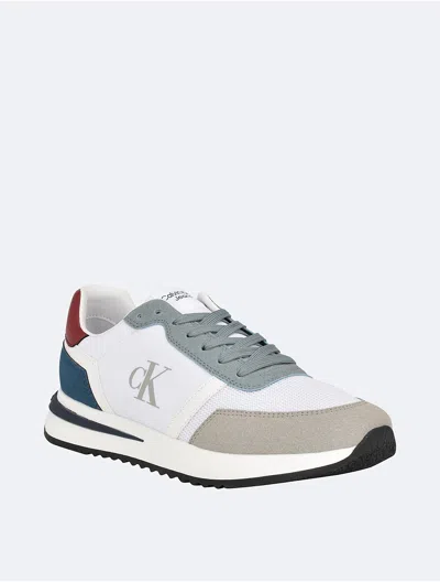 Calvin Klein Men's Men's Picio Monogram Logo Sneaker In Multi