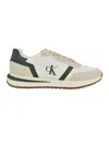 Calvin Klein Men's Men's Picio Monogram Sneaker In Green