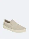Calvin Klein Men's Ryor Casual Slip-on Sneakers In Light Grey