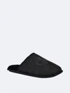 Calvin Klein Men's Xavery Slip-on Casual Slippers In Black