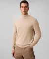 Calvin Klein Men's Merino Wool Blend Turtleneck Sweater In Neutral