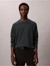 Calvin Klein Men's Merino Wool Classic Sweater In Green