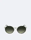 Calvin Klein Men's Metal Round Sunglasses