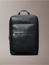 Calvin Klein Men's Micro Pebble Square Backpack In Black