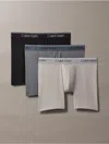 Calvin Klein Men's Micro Stretch 3-pack Boxer Brief In Black/ Griffin / Turbulence