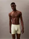 Calvin Klein Men's Microfiber Tech Boxer Brief In Lime Cream