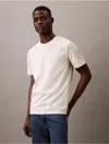 Calvin Klein Mens Cotton Crewneck T-shirt In White