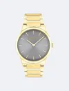 Calvin Klein Men's Minimalist Integrated Link Bracelet 32mm Watch