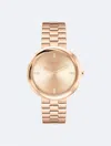 Calvin Klein Men's Minimalist Integrated Link Bracelet 32mm Watch In Gold