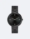 Calvin Klein Men's Minimalist Integrated Link Bracelet 32mm Watch In Black