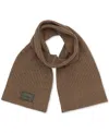 Calvin Klein Men's Mixed Stitch Scarf In Truffle