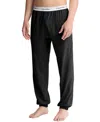 Calvin Klein Men's Modern Cotton Logo Pajama Pants In Black