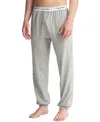 Calvin Klein Men's Icon Cotton Stretch Sleep Joggers In Medium Gray