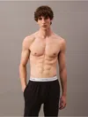 Calvin Klein Mens Sleep Shorts In Black