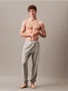 Calvin Klein Men's Icon Cotton Stretch Sleep Joggers In Medium Grey Heather
