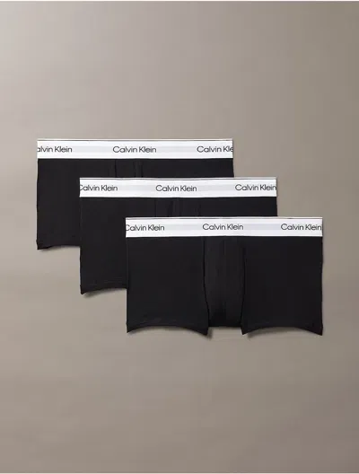 Calvin Klein Lot De 3 Boxers In Black