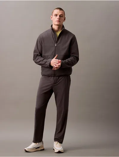 Calvin Klein Men's Soft Stretch Sport Knit Pants In Forged Iron