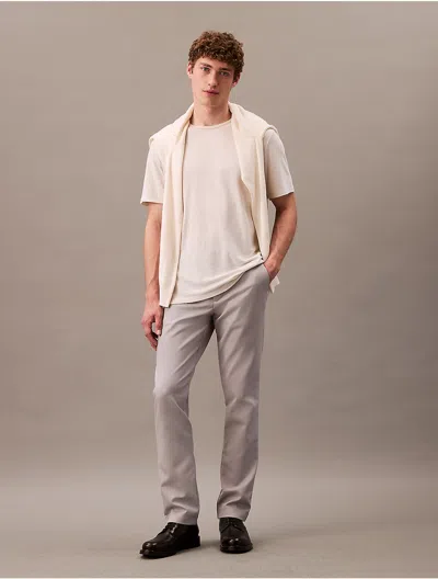 Calvin Klein Men's Modern Stretch Chino Pants In Gray