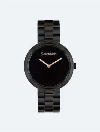 Calvin Klein Men's Monochromatic Ceramic Case Watch
