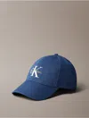 Calvin Klein Men's Monogram Logo Baseball Cap In Blue