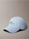 Calvin Klein Men's Monogram Logo Baseball Cap In Chambray Blue