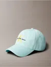 Calvin Klein Men's Monogram Logo Baseball Cap In Harbor