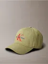 Calvin Klein Men's Monogram Logo Baseball Cap In Tea