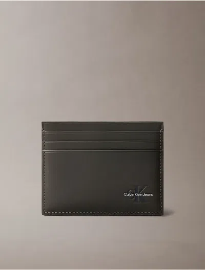 Calvin Klein Men's Monogram Logo Card Case