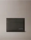 Calvin Klein Men's Monogram Logo Card Case In Beluga