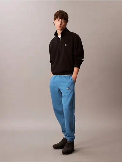 Calvin Klein Men's Monogram Logo Fleece Joggers