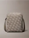 Calvin Klein Men's Monogram Logo Jacquard Reporter Bag