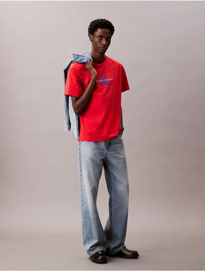 Calvin Klein Men's Monogram Logo Tee