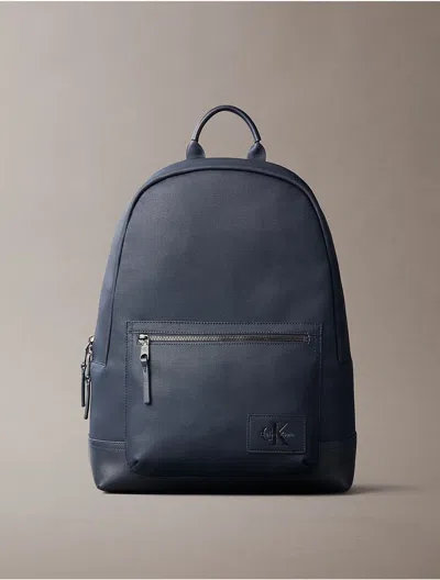 Calvin Klein Men's Monologo Backpack In Gray