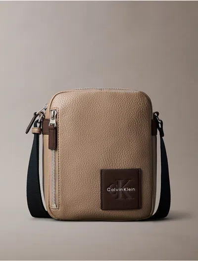 Calvin Klein Men's Monologo Reporter Bag In Pink