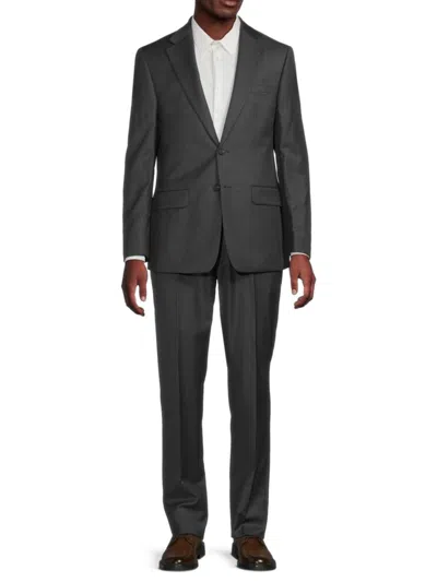 Calvin Klein Men's Morgan Two-button Slim Fit Suit In Gray