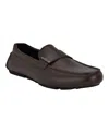 Calvin Klein Men's Men's Slip-on Loafers In Dark Brown