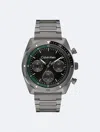 Calvin Klein Men's Flex Grey Stainless Steel Bracelet Watch 42mm In Black