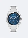 Calvin Klein Men's Multifunction Link Bracelet Watch In Blue