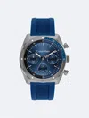 Calvin Klein Men's Multifunction Link Bracelet Watch In Blue