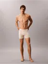 Calvin Klein Men's Naturals Flex Boxer Brief In Oatmeal
