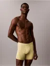 Calvin Klein Men's Naturals Flex Boxer Brief In Yellow