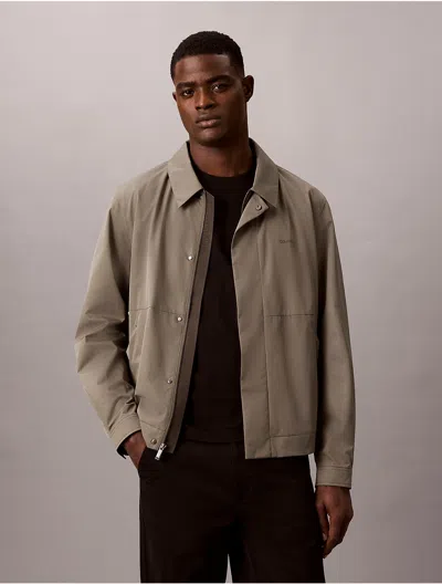 Calvin Klein Men's Nylon Classic Blouson Jacket In Green
