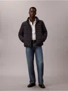 Calvin Klein Men's Nylon Puffer Jacket In Blue